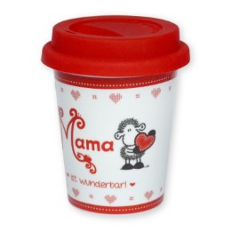 Becher to go 'Mama ist wunderbar' - Cover