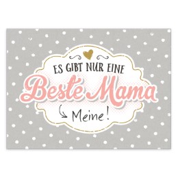 Tischset 'Es gibt nur eine beste Mama - Meine!'