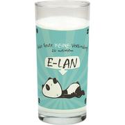 Trinkglas Panda-Bär 'E-LAN'