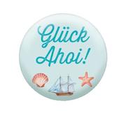 Glas-Magnet 'Glück Ahoi!' - Cover