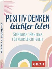 Positiv denken - leichter leben - Cover
