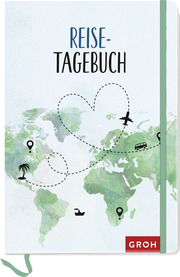 Reisetagebuch (Weltkarte) - Cover