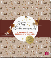 Mit Liebe verpackt - 10 weihnachtliche Geschenkpapierbogen