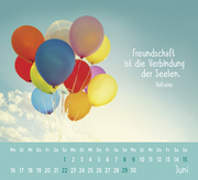 Mini-Kalender 2025: Der kleine Freundschaftskalender - Abbildung 1