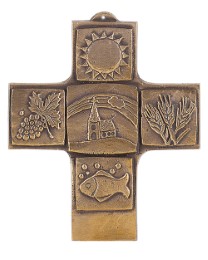 Bronzekreuz 'Erstkommunion'
