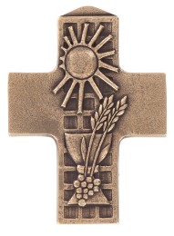 Bronzekreuz Kommunion