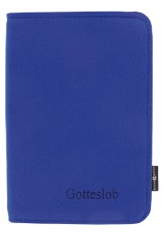 Gotteslob-Buchhülle Blau/Filz - Cover