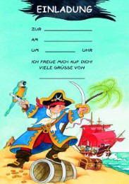 Einladungsset 'Piraten'
