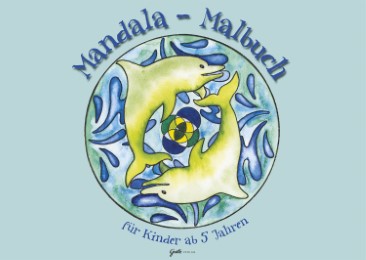 Malbuch A5 'Mandala blau'