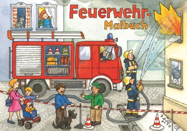 Feuerwehr-Malbuch