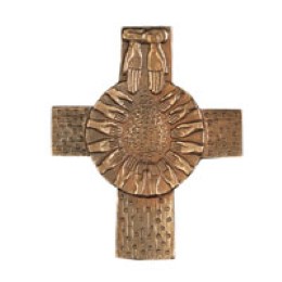 Bronzekreuz 'Brot vom Himmel'