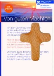 Handschmeichler-Kreuz 'Von guten Mächten'