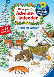 Mein junior Adventskalender Tiere im Winter - Cover