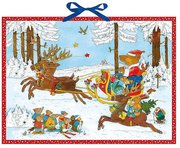 Weihnachtsbär im Rentierschlitten - Cover
