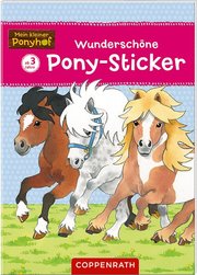 Mein kleiner Ponyhof: Wunderschöne Pony-Sticker - Cover