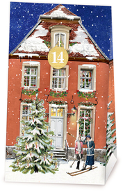 24 Adventskalender-Tüten - Nostalgische Weihnachtsstadt - Abbildung 3
