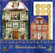 24 Adventskalender-Tüten - Nostalgische Weihnachtsstadt - Abbildung 5