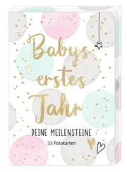 Fotokarten-Box - Babys erstes Jahr