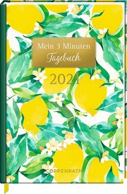 Mein 3 Minuten Tagebuch 'Zitronen: All about yellow' 2021 - Cover