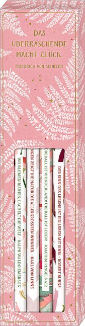 Bleistift-Set mit Sprüchen - All about rosé - Cover