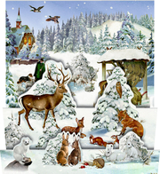 Mini-Adventskalender-Sortiment - Nostalgische Winterwelten - Abbildung 1