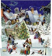 Mini-Adventskalender-Sortiment - Nostalgische Winterwelten - Abbildung 3