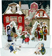 Mini-Adventskalender-Sortiment - Nostalgische Winterwelten - Abbildung 4