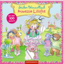 Prinzessin Lillifee - Sticker-Wimmelbuch - Cover