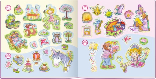 Prinzessin Lillifee - Sticker-Wimmelbuch - Abbildung 4