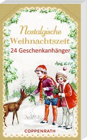 Geschenkanhänger-Blöckchen - Nostalgische Weihnachtszeit - Cover
