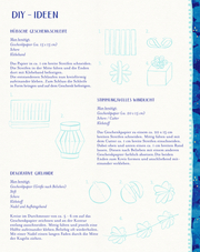 Geschenkpapier-Buch All about blue - Abbildung 8