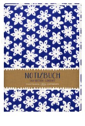 Notizbuch - All about blue 'Blumen' - Cover