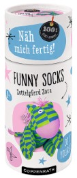Näh-Set - Funny Socks 'Zottelpferd Zora'