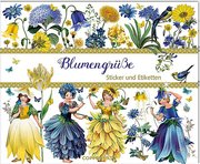 Stickerbuch - Blumengrüße - Cover
