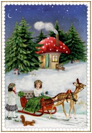 Mini-Adventskalender - Nostalgische Adventspost - Abbildung 2