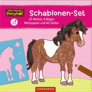 Mein kleiner Ponyhof: Schablonen-Set - Cover