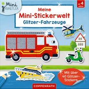 Meine Mini-Stickerwelt - Glitzer-Fahrzeuge - Illustrationen 1