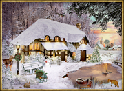Winterliches Cottage