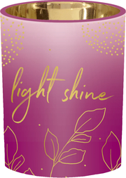 Glaswindlicht Let your light shine - Cover