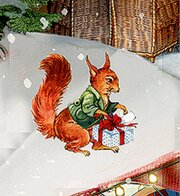 Nostalgischer Weihnachtsmarkt / Adventskalender