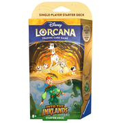 Disney Lorcana Trading Card Game: Die Tintenlande - Starter Deck Bernstein und Smaragd (Englisch) - Cover