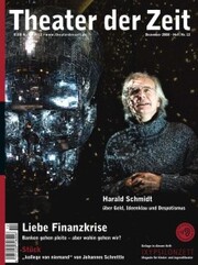 Theater der Zeit - 01. Dezember 2008 - Cover