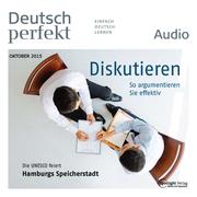 Deutsch lernen Audio - Diskutieren - Cover