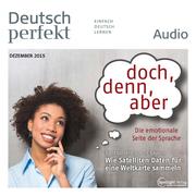Deutsch lernen Audio - doch, denn, aber - Cover