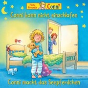 Conni kann nicht einschlafen / Conni macht das Seepferdchen (neu) - Cover