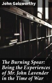 The Burning Spear: Being the Experiences of Mr. John Lavender in the Time of War - Cover