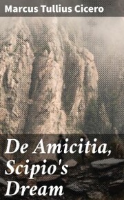 De Amicitia, Scipio's Dream - Cover