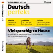 Deutsch lernen Audio - Vielsprachig zu Hause - Cover