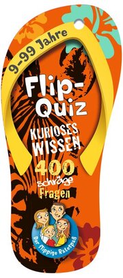 Flip-Quiz: Kurioses Wissen - 400 schräge Fragen auf 52 Karten