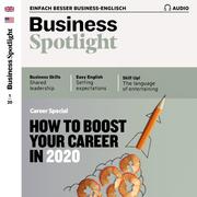 Business-Englisch lernen Audio - How to boost your career in 2020 - Cover